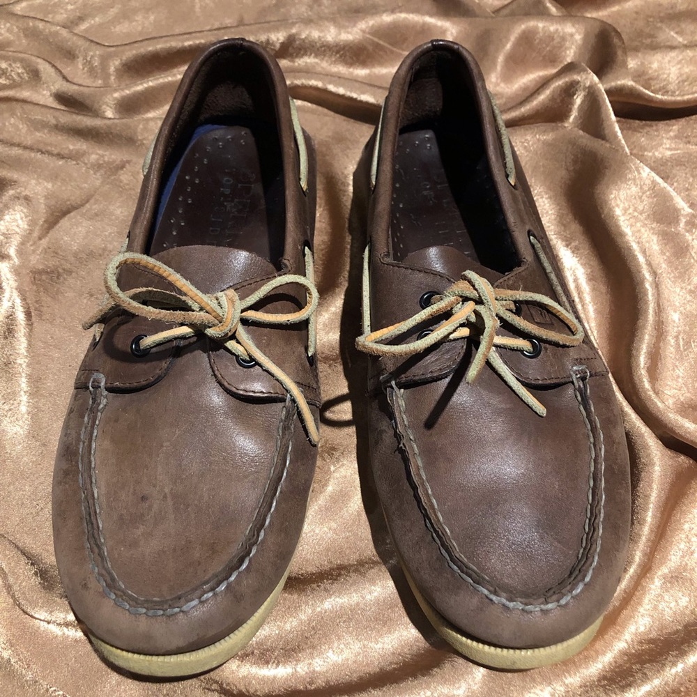 Sperry Top-Sider Brown Leather Shoes